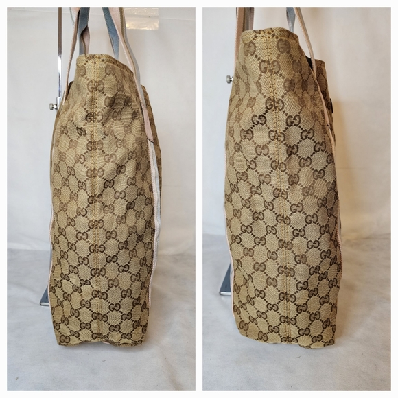 ✨️GUCCI GG Canvas Web Tote Bag - Picture 9 of 15